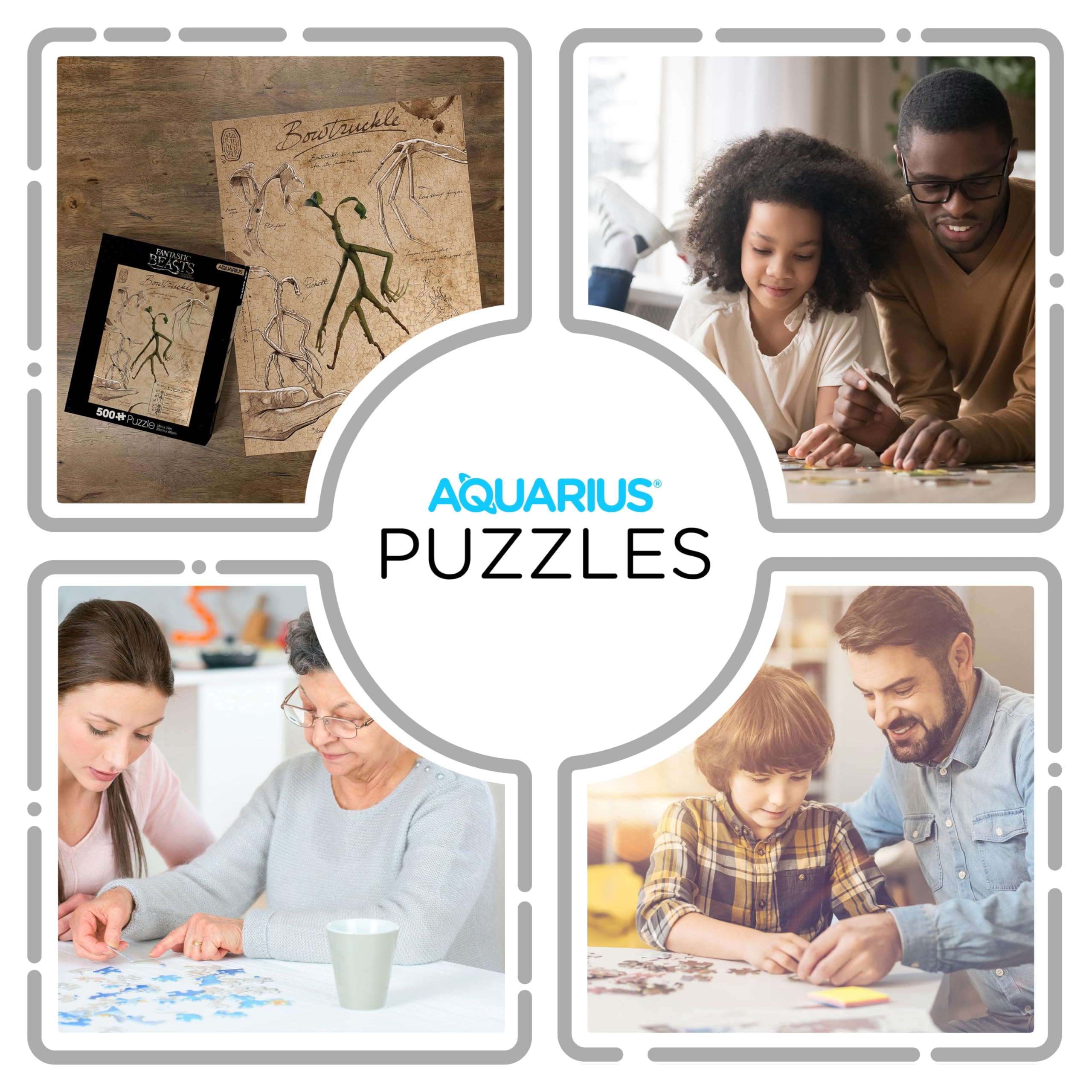 AQUARIUS Fantastic Beasts Bowtruckle (500 Piece Jigsaw Puzzle) - Glare Free - Precision Fit - Officially Licensed Fantastic Beasts Merchandise & Collectibles - 14x19 Inches - Image 4