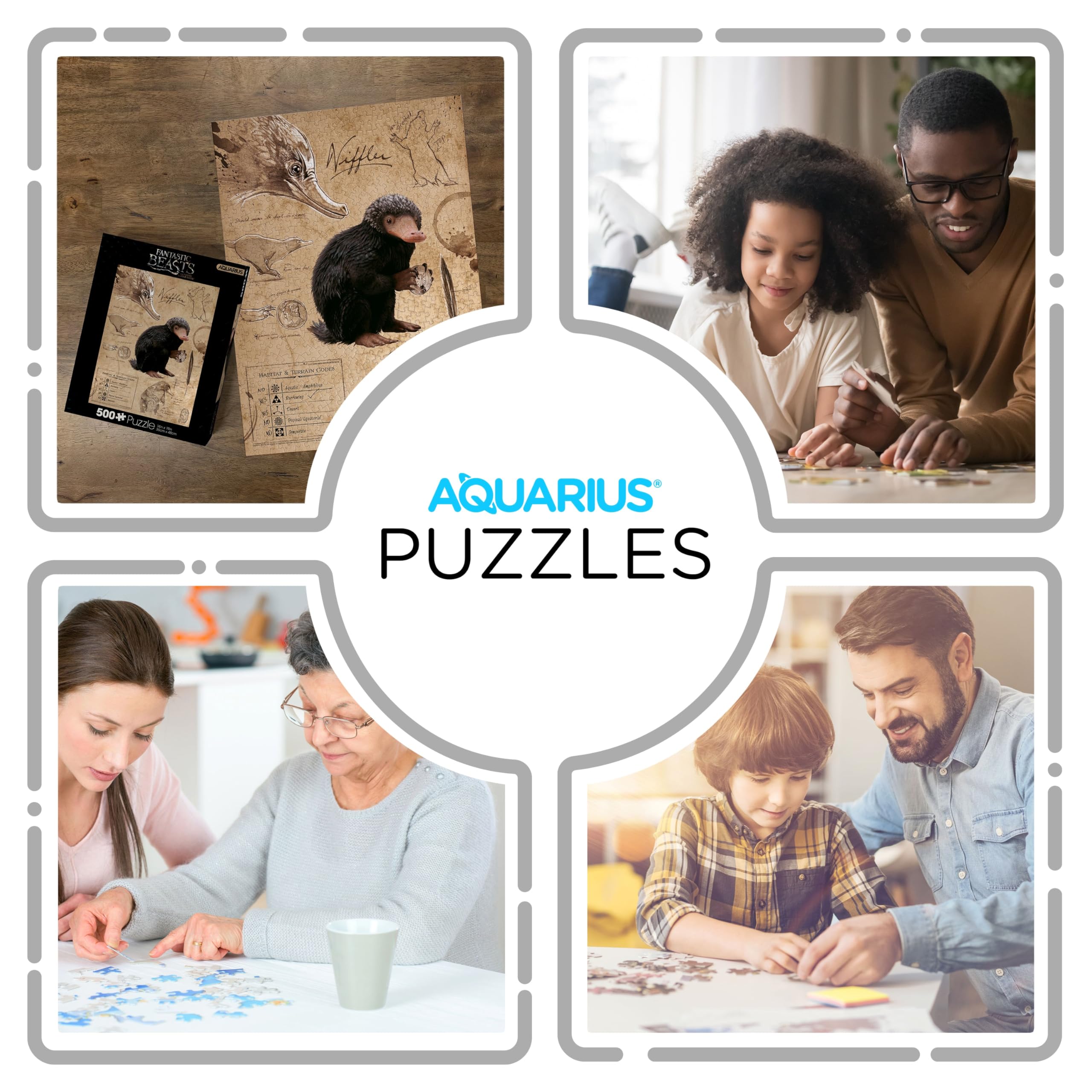 Aquarius Fantastic Beasts Niffler (500 Piece Jigsaw Puzzle) - Glare Free - Precision Fit - Officially Licensed Fantastic Beasts Merchandise & Collectibles - 14x19 Inches - Image 4