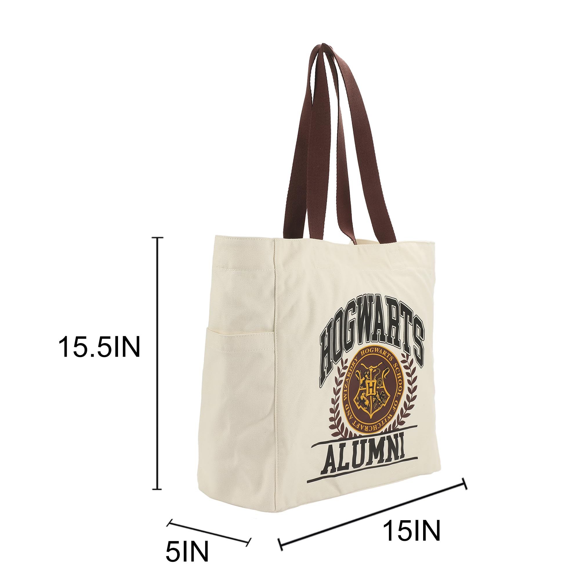 Bioworld Adult 15.5" Canvas Tote Bag - Image 4