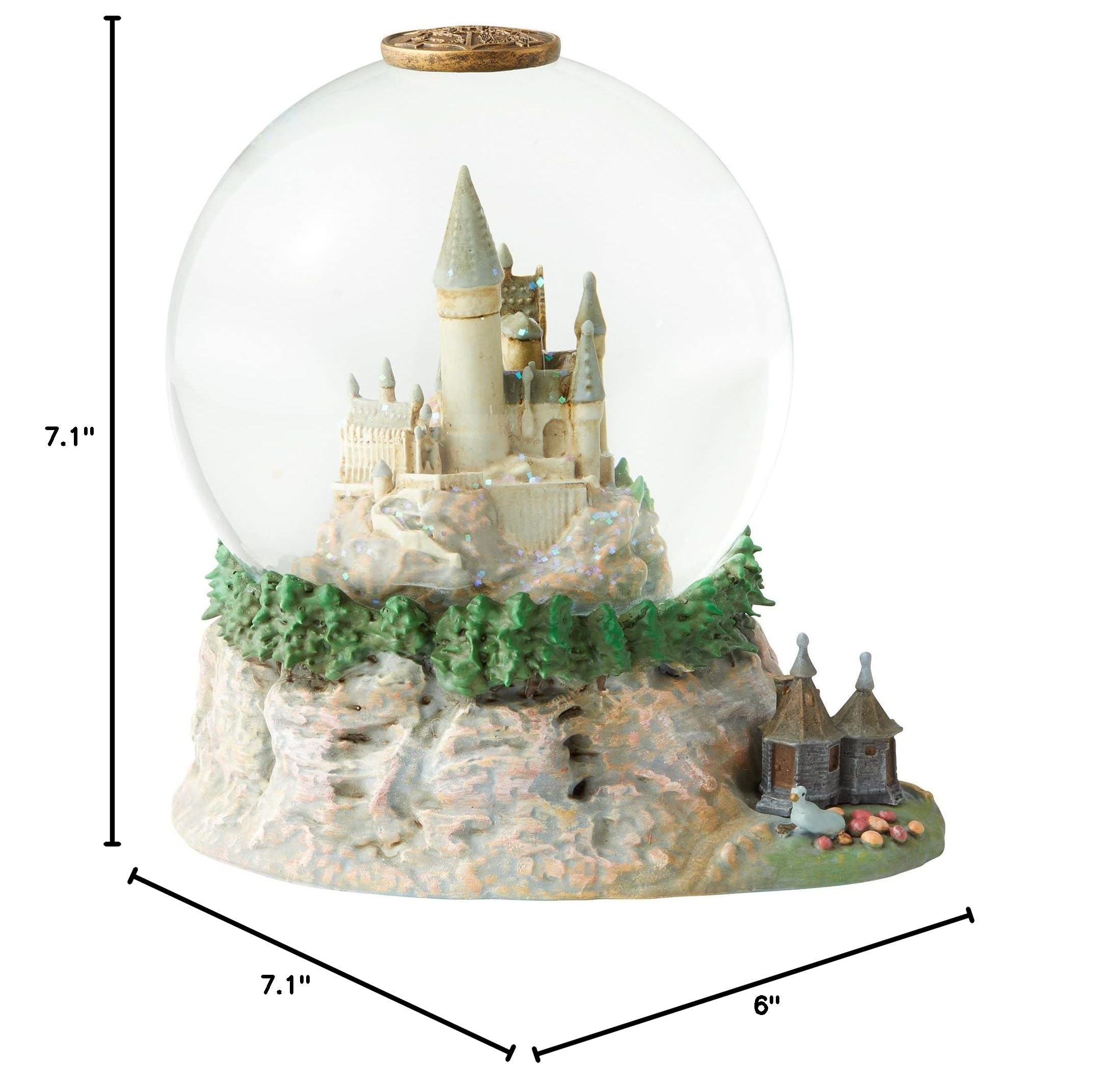 Enesco Wizarding World of Harry Potter Hogwarts Castle Water Globe, 7.1 Inch, Multicolor - Image 9