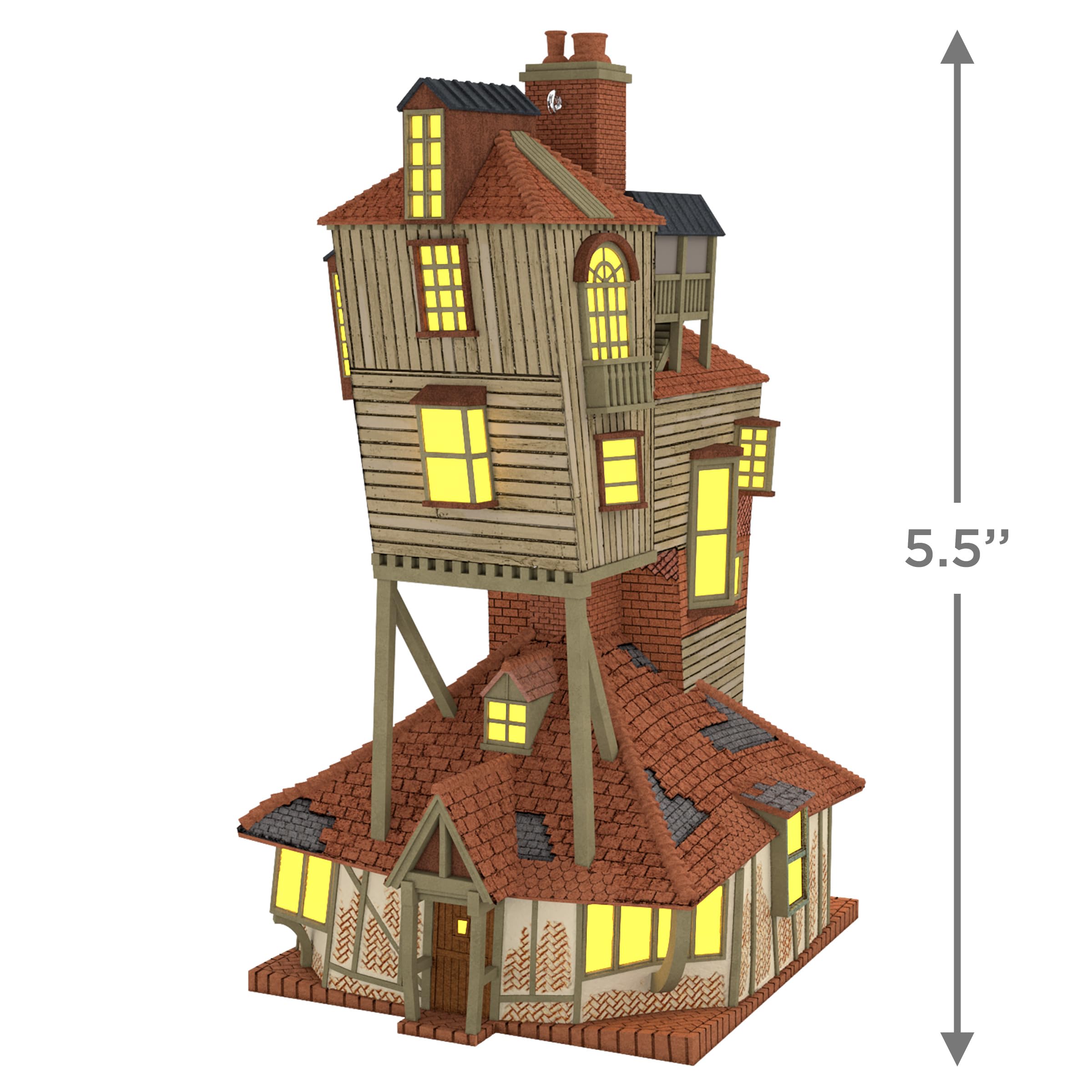 Hallmark Keepsake Christmas Ornament, Harry Potter The Burrow, Gifts for Harry Potter Fans - Image 4