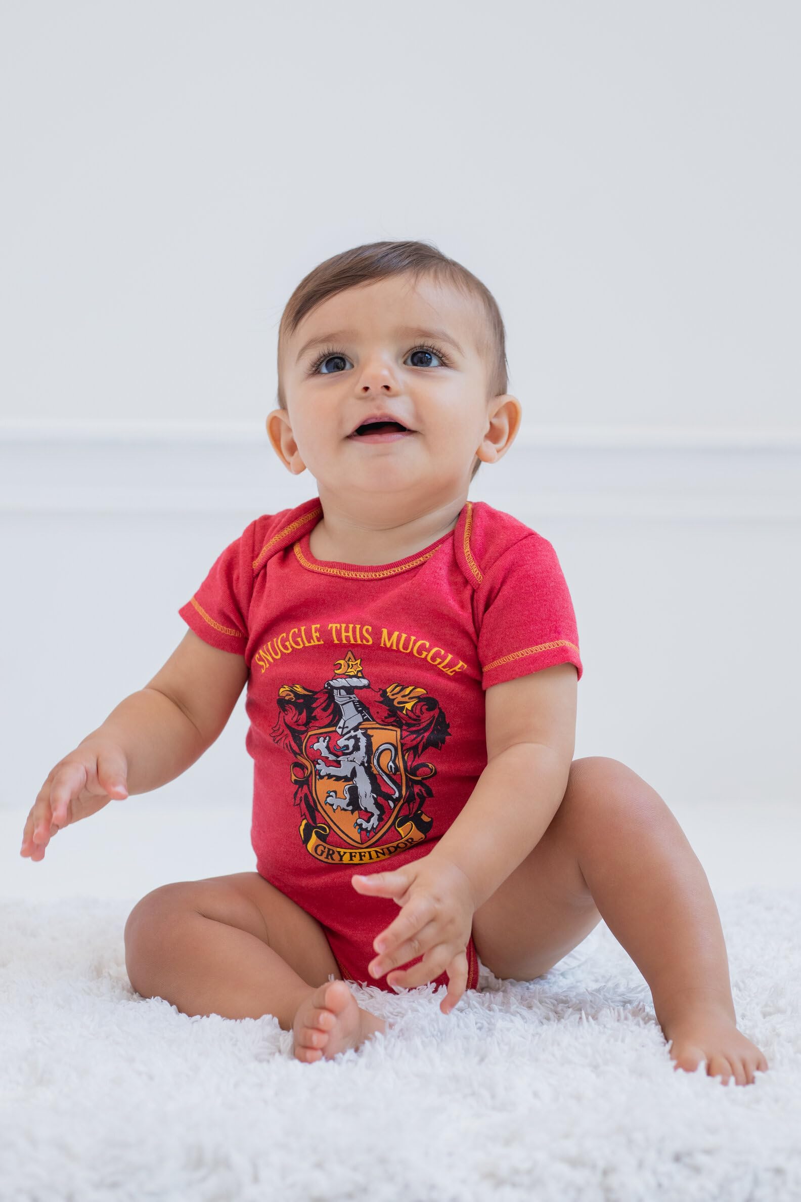 Harry Potter Baby 4 Pack Bodysuits Newborn to Infant - Image 4