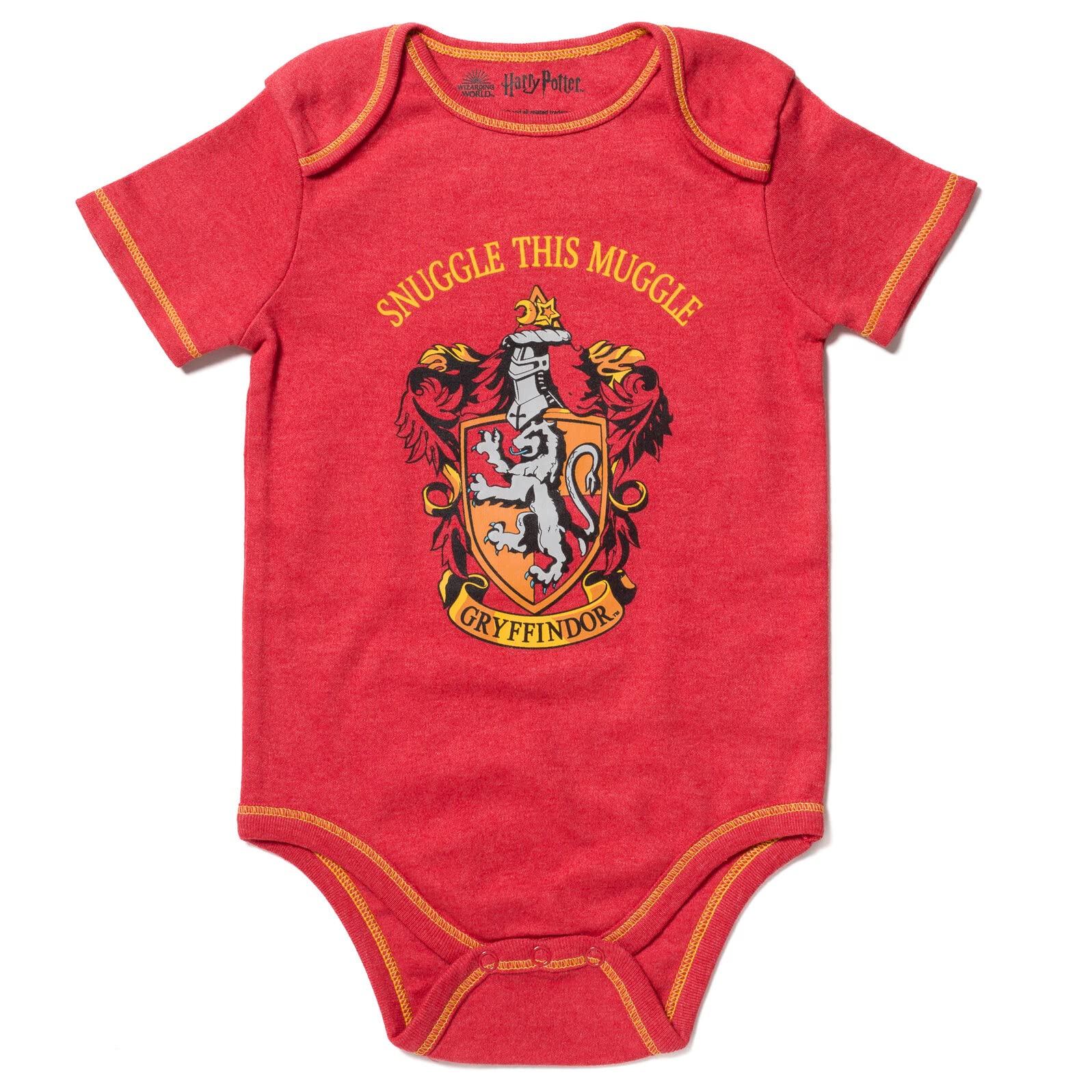 Harry Potter Baby 4 Pack Bodysuits Newborn to Infant - Image 7