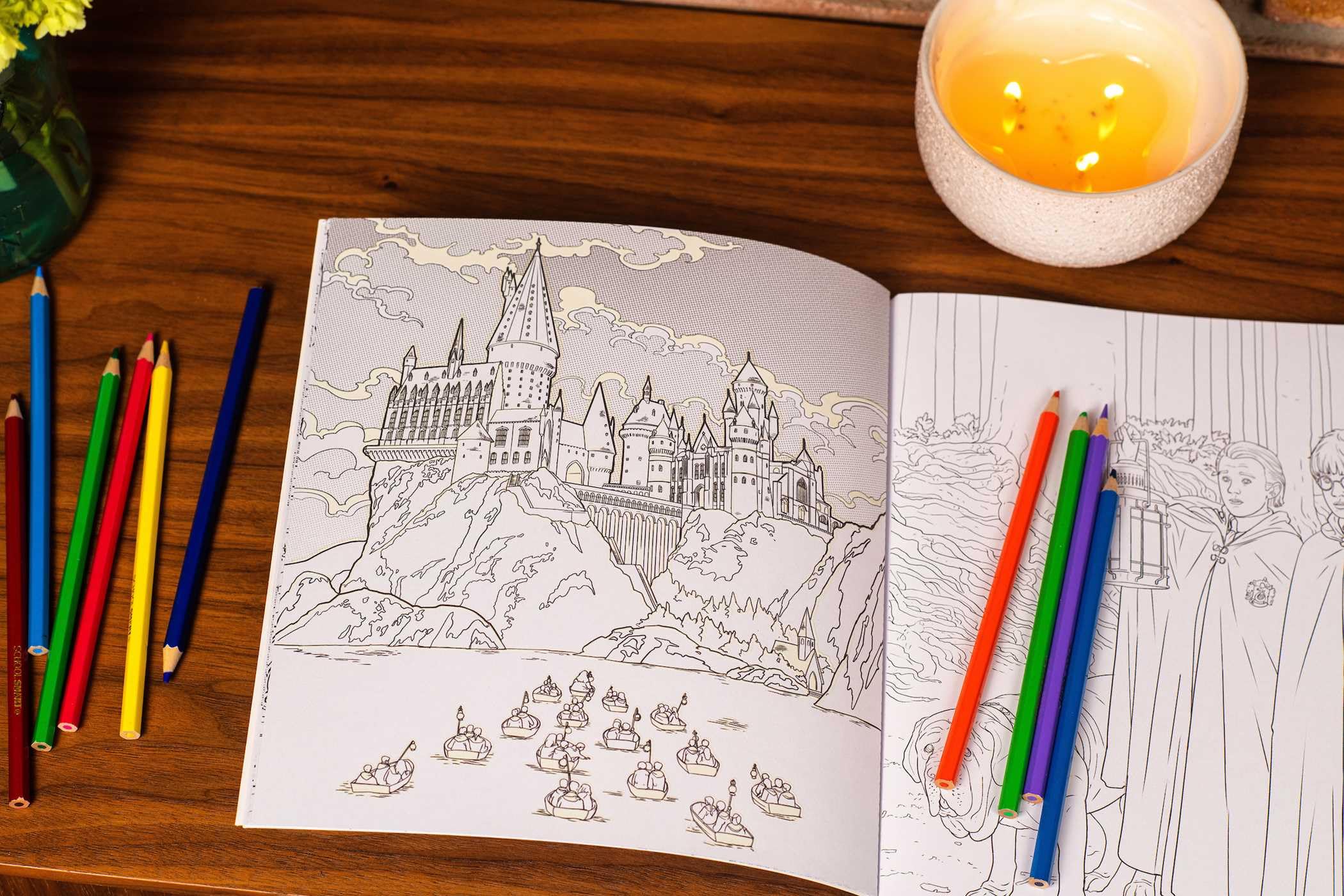 Harry Potter Glow-in-the-Dark Coloring Book - Image 7