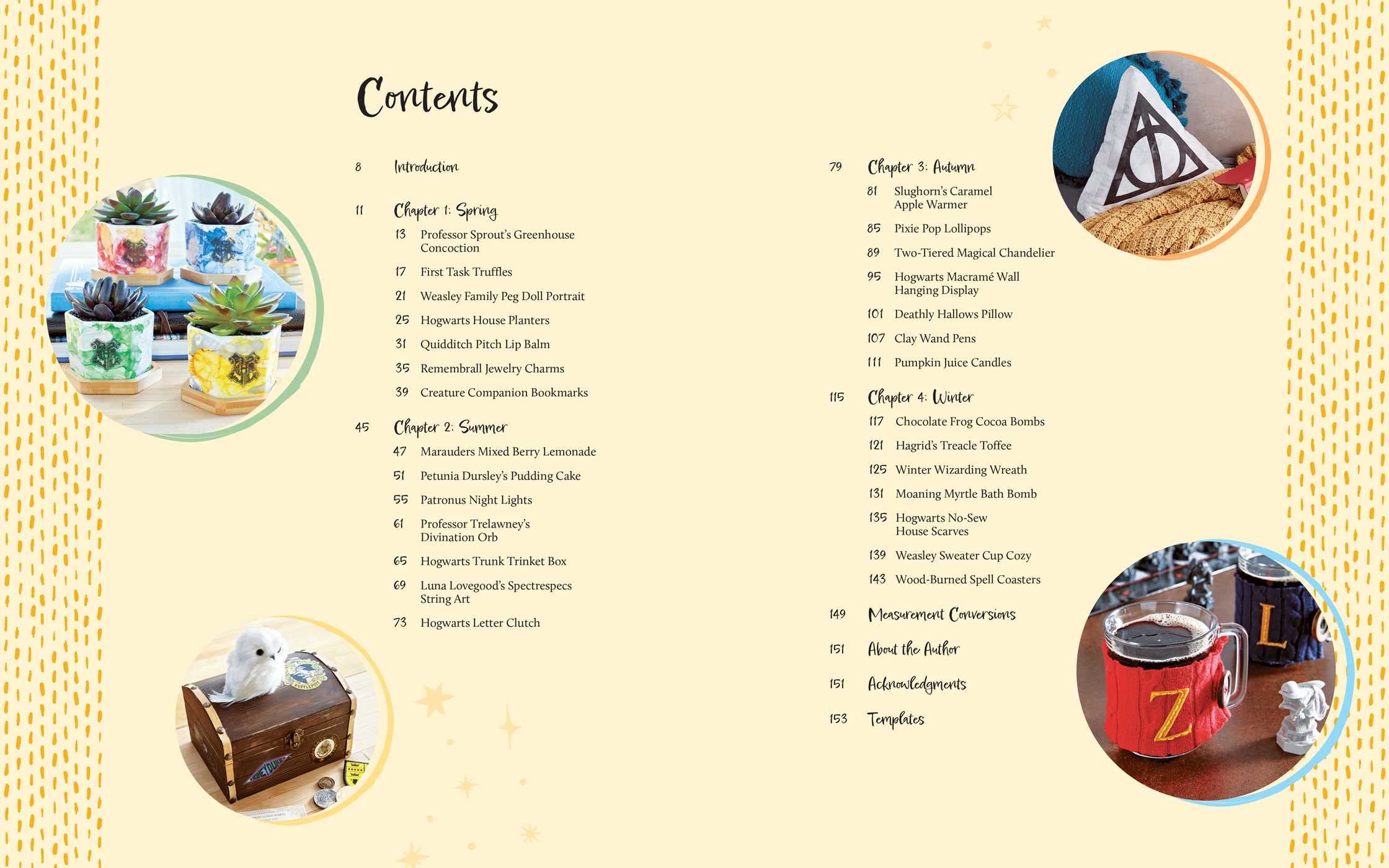 Harry Potter: Homemade: An Official Book of Enchanting Crafts, Activities, and Recipes for Every Season - Image 3