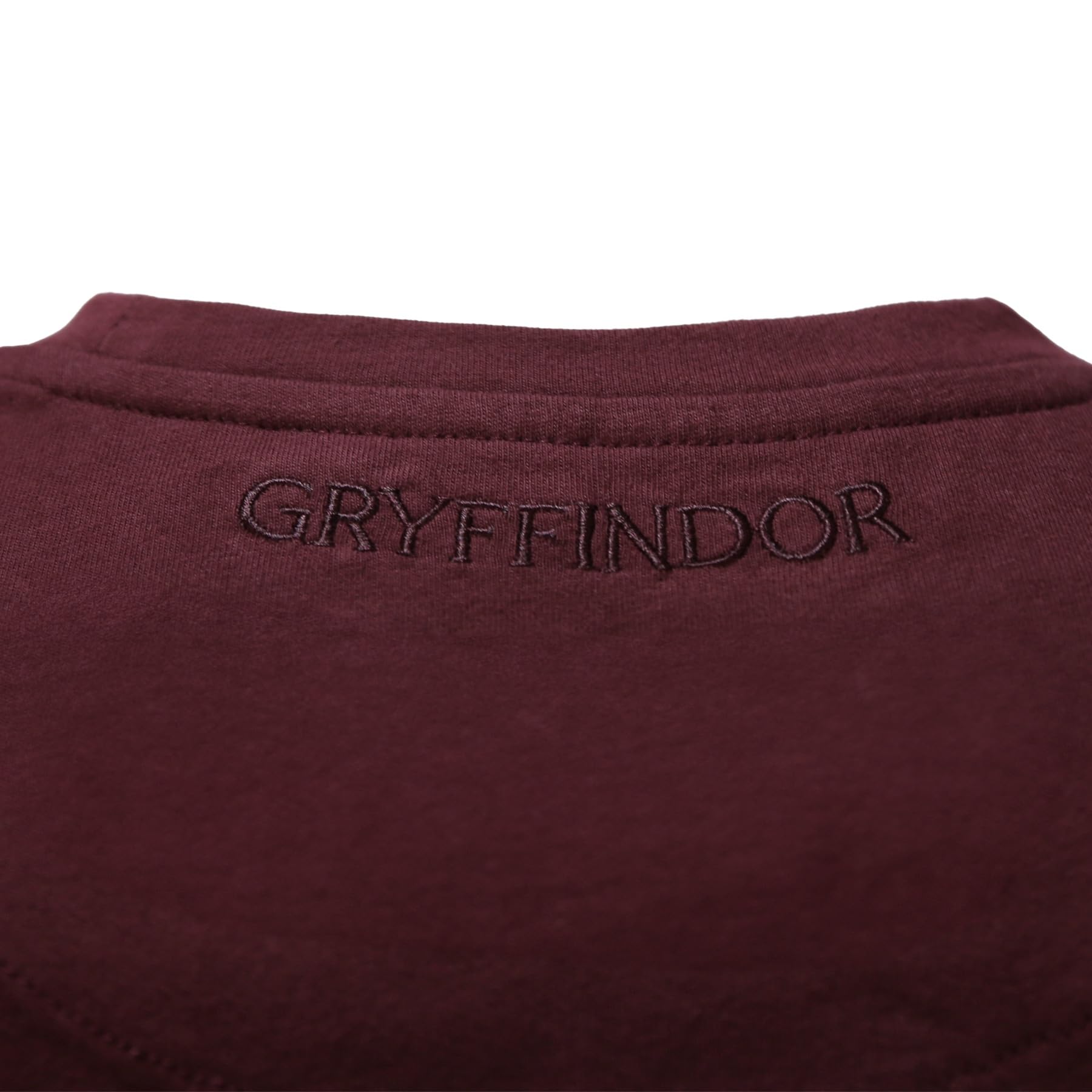 Harry Potter House T-Shirt - Puff-Print Crest, Embroidery Accents, 100% Cotton Short Sleeve Jersey Top - Wizarding World - Image 5