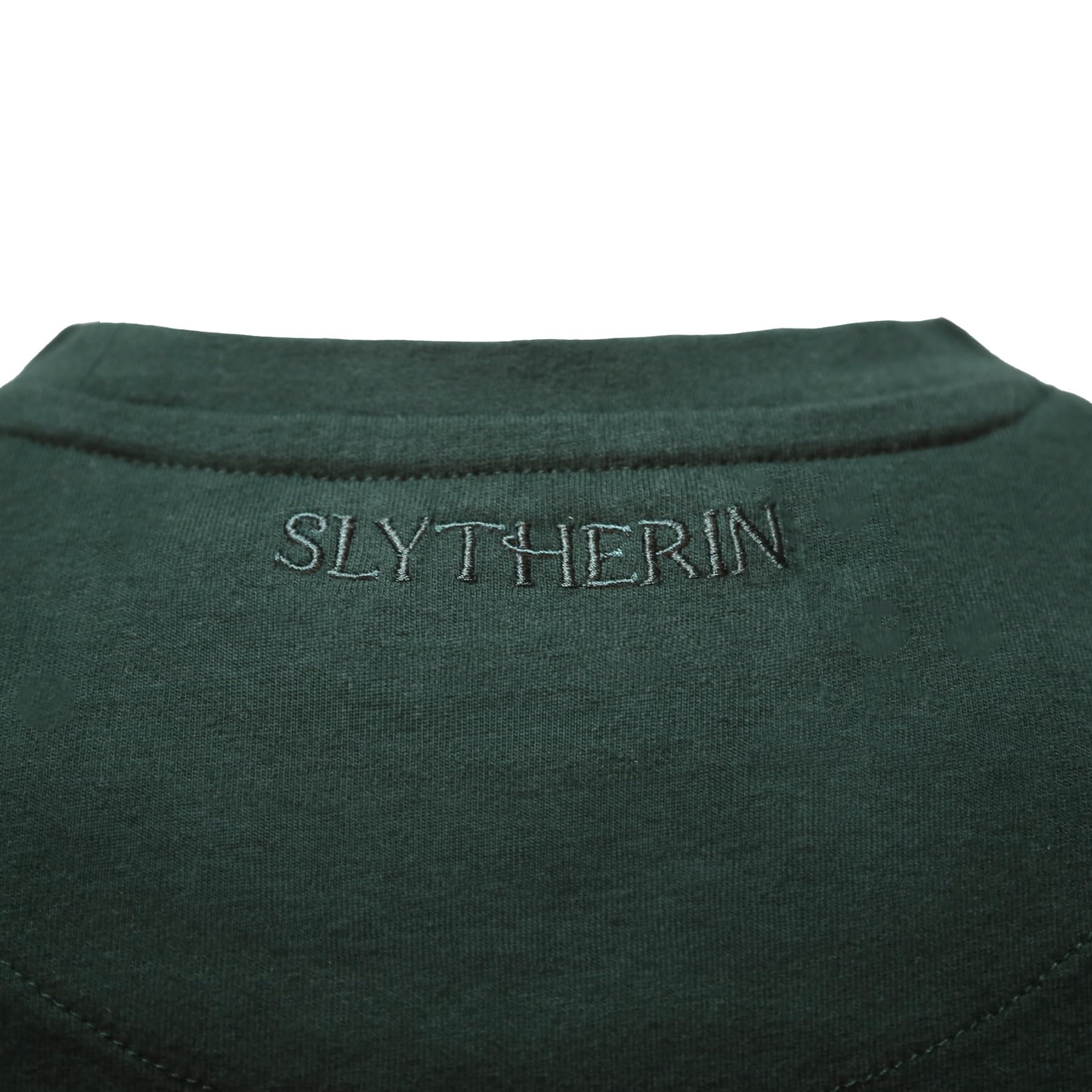 Harry Potter House T-Shirt - Puff-Print Crest, Embroidery Accents, 100% Cotton Short Sleeve Jersey Top - Wizarding World - Image 5