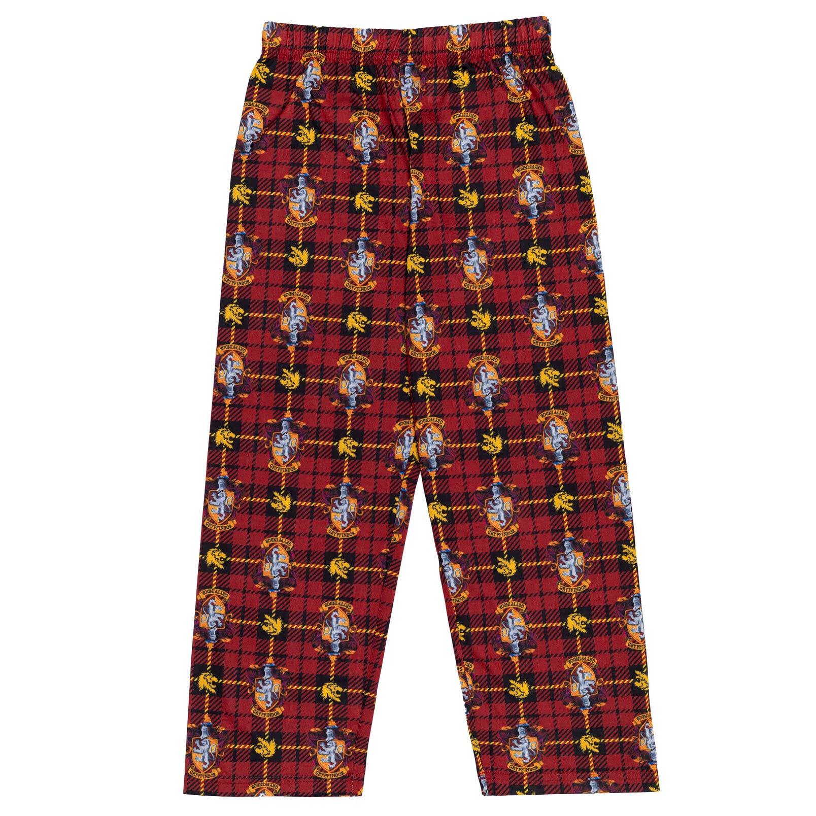 Harry Potter Hufflepuff Ravenclaw Slytherin Gryffindor Boys/Girls Pajama Shirt and Pants Little Kid to Big Kid - Image 5