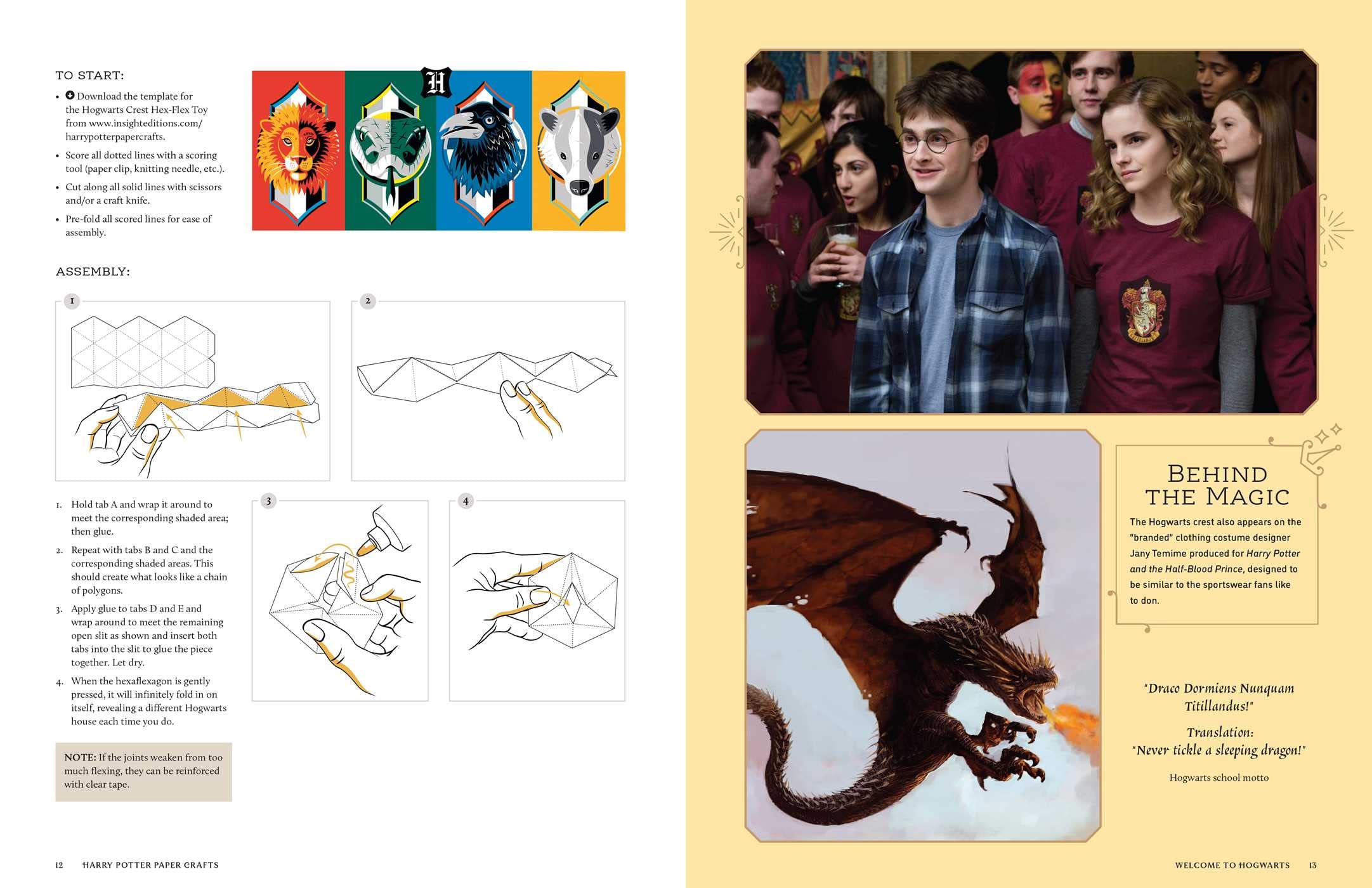 Harry Potter: Magical Paper Crafts: 24 Official Creations Inspired by the Wizarding World (Reinhart Studios) - Image 5