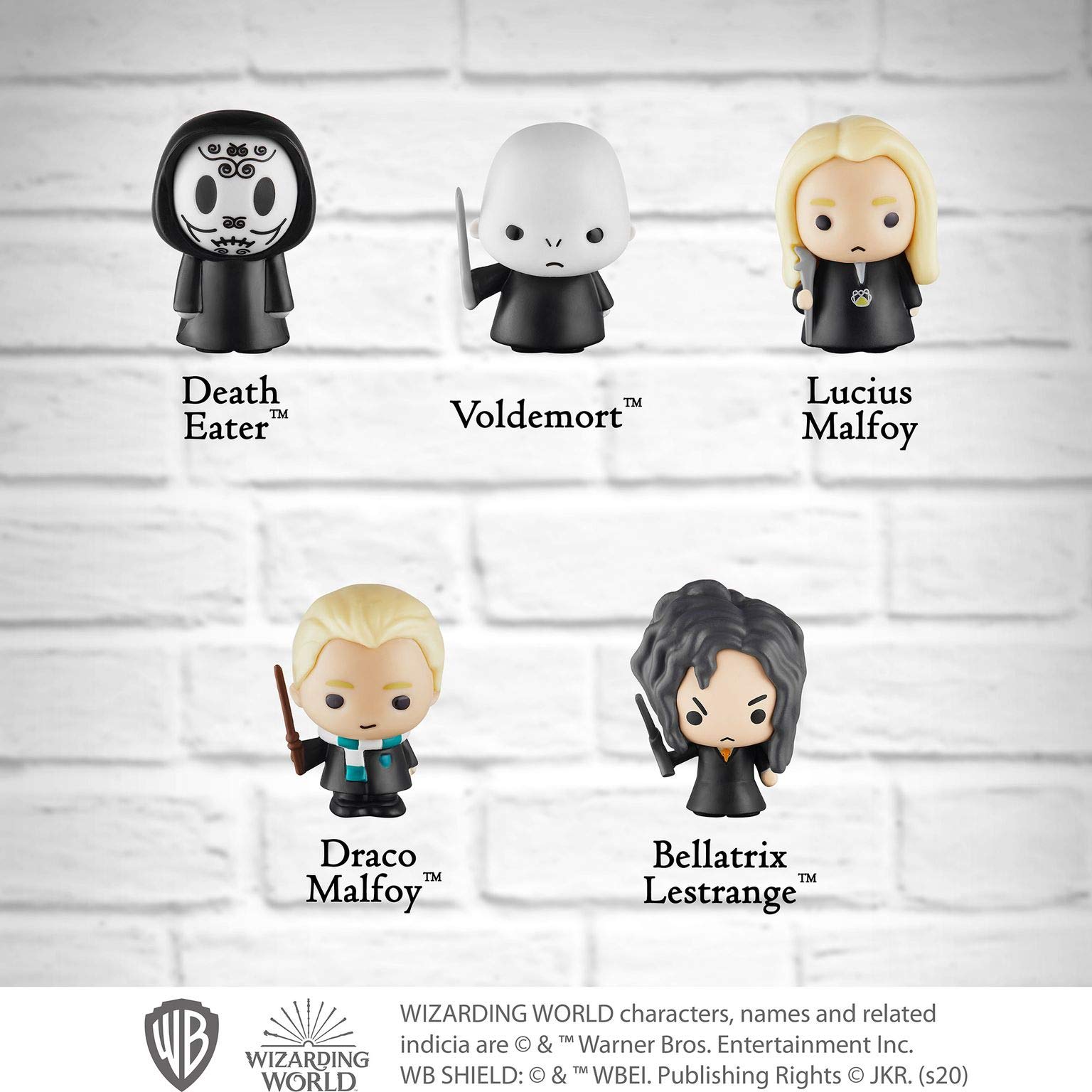 Harry Potter Pencil Toppers, Gifts, Toys, Collectibles – Set of 5 Harry Potter Figures for Writing, Party Decor – Death Eater, Voldemort, Lucius Malfoy, Draco Malfoy, & More by PMI, 2.4 in., Soft PVC - Image 5
