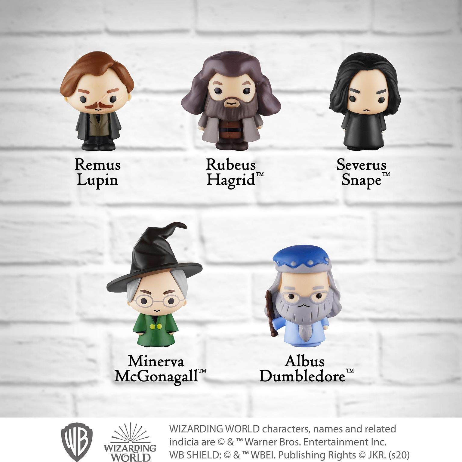 Harry Potter Pencil Toppers, Gifts, Toys, Collectibles – Set of 5 Harry Potter Figures for Writing, Party Decor – Remus Lupin, Rubeus Hagrid, Severus Snape, & More by PMI, 2.4 in., Soft PVC - Image 5