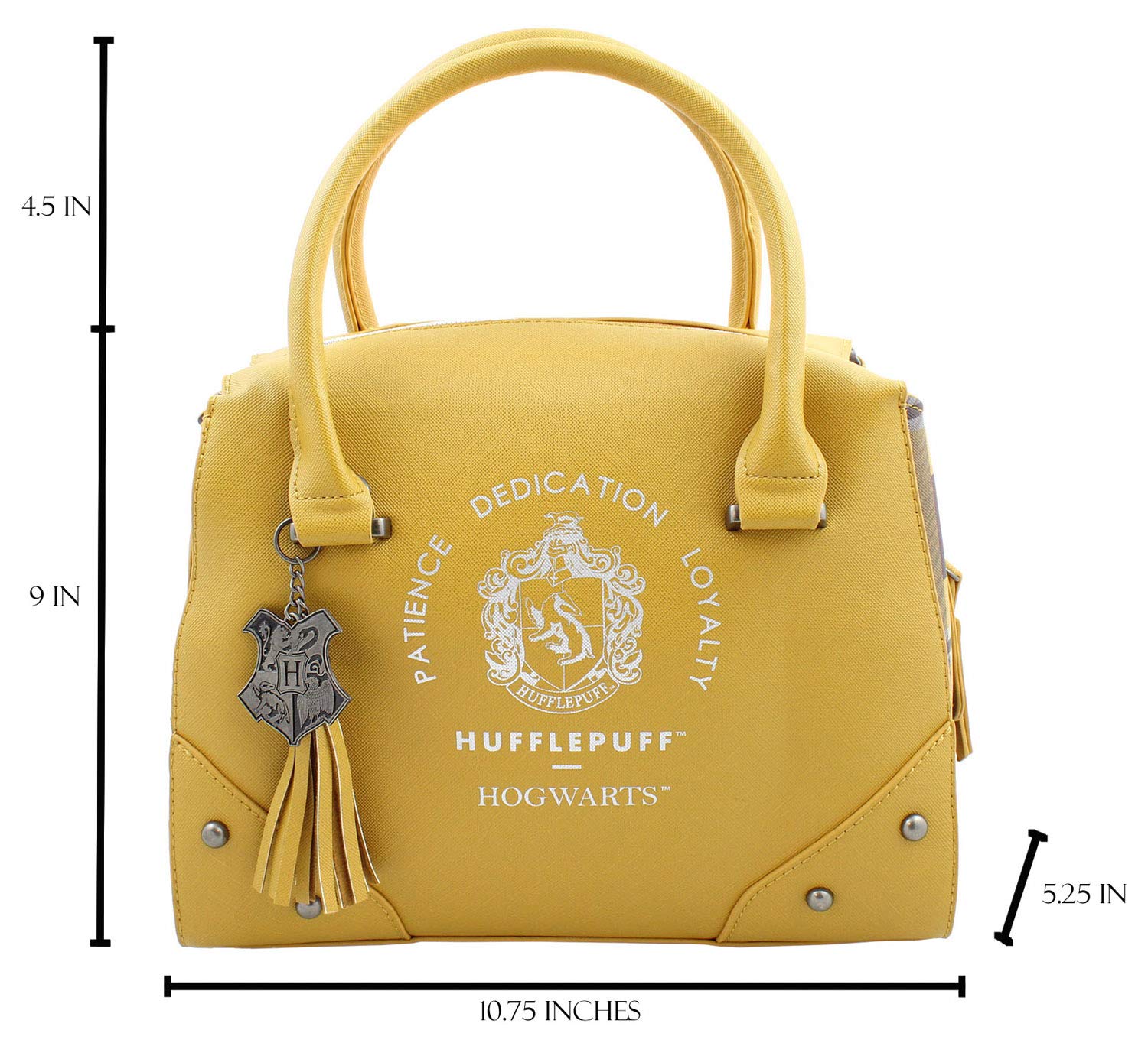 Harry Potter Purse Designer Handbag Hogwarts Houses Womens Top Handle Shoulder Satchel Bag - Image 4