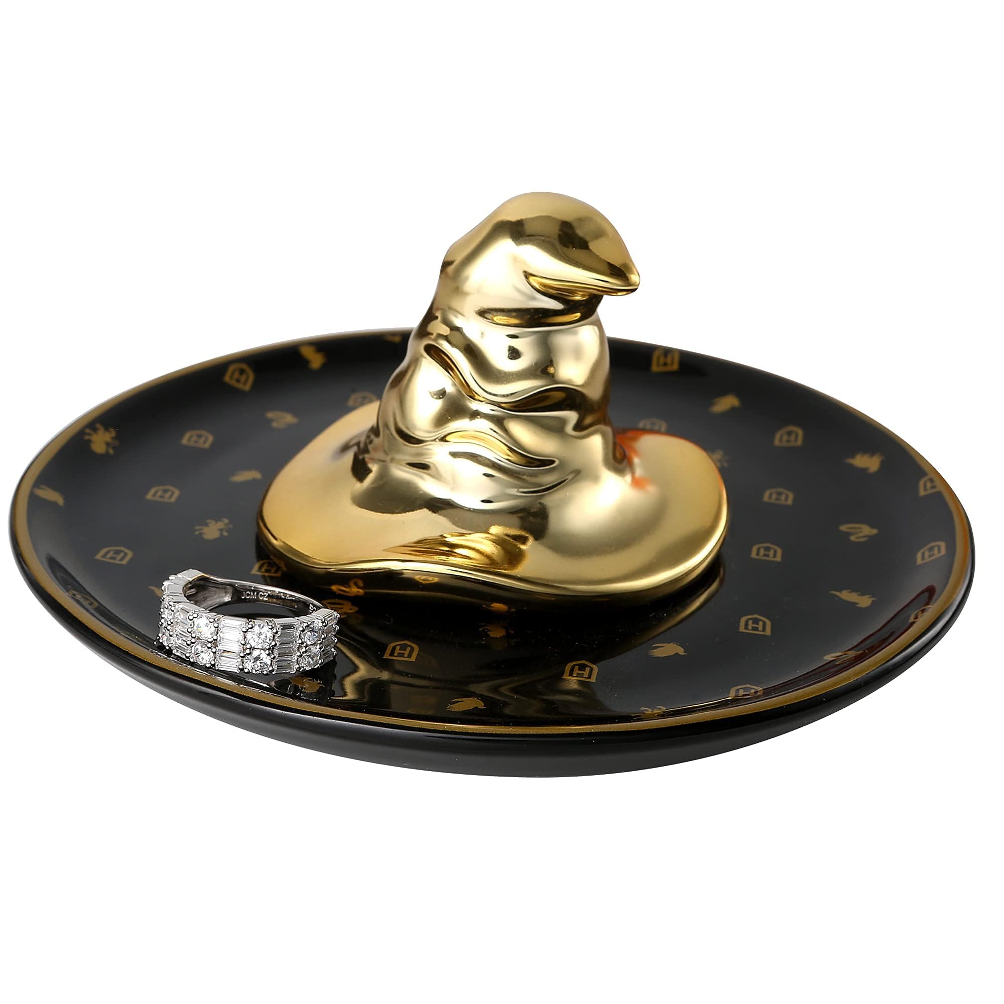Harry Potter Sorting Hat Ceramic Trinket Tray - 3D Trinket Jewelry Holder, Bracelets Rings Earrings Storage Dish - Image 5