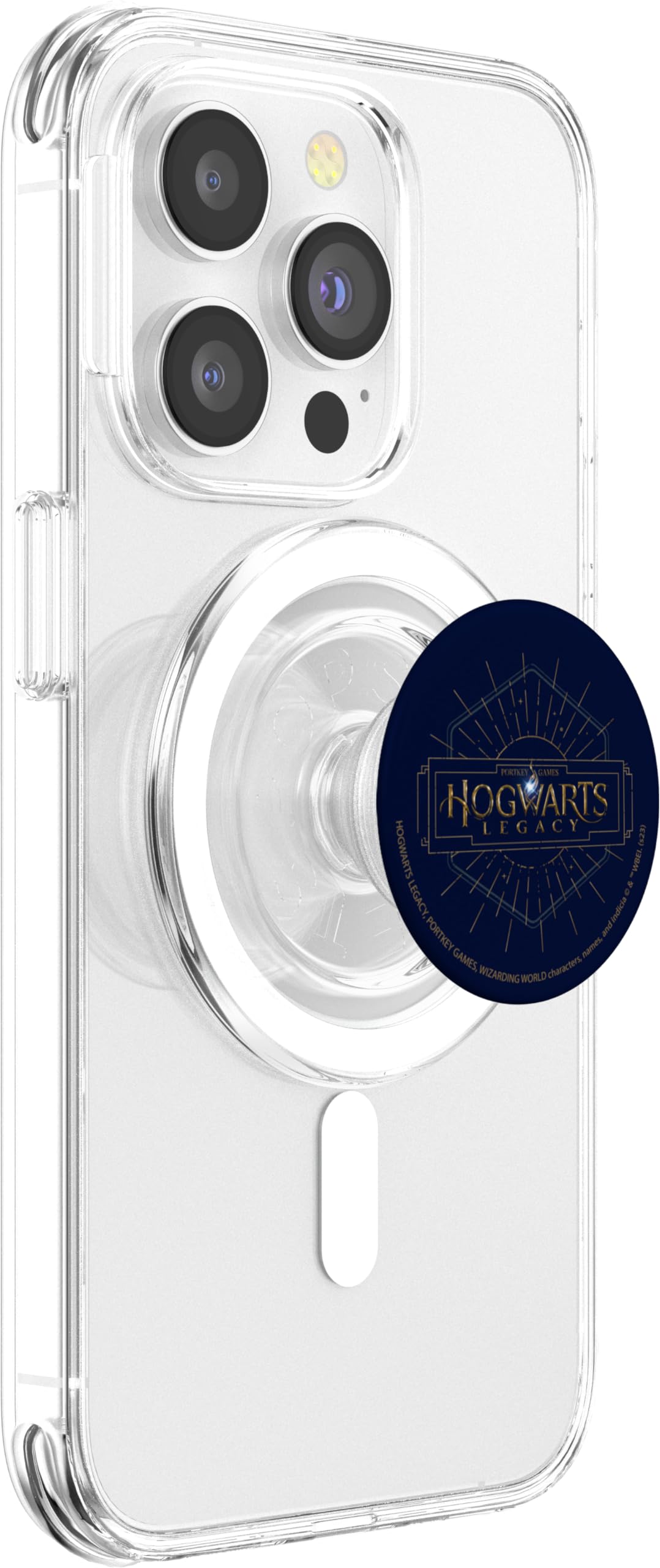 Hogwarts Legacy Gold Starburst Diamond Logo PopSockets MagSafe PopGrip for iPhone - Image 3