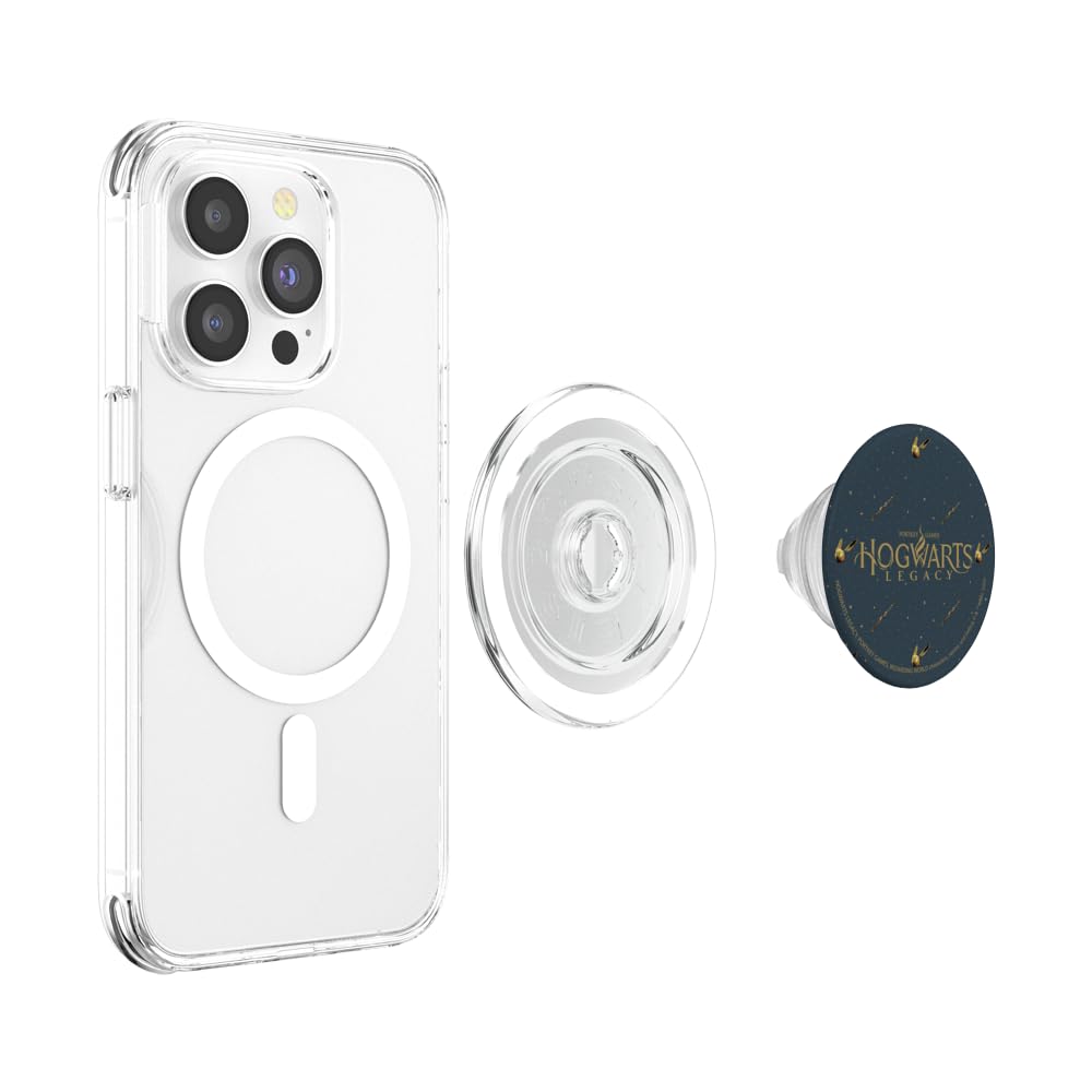 Hogwarts Legacy Portkey Games Golden Snidget Logo PopSockets MagSafe PopGrip for iPhone - Image 4