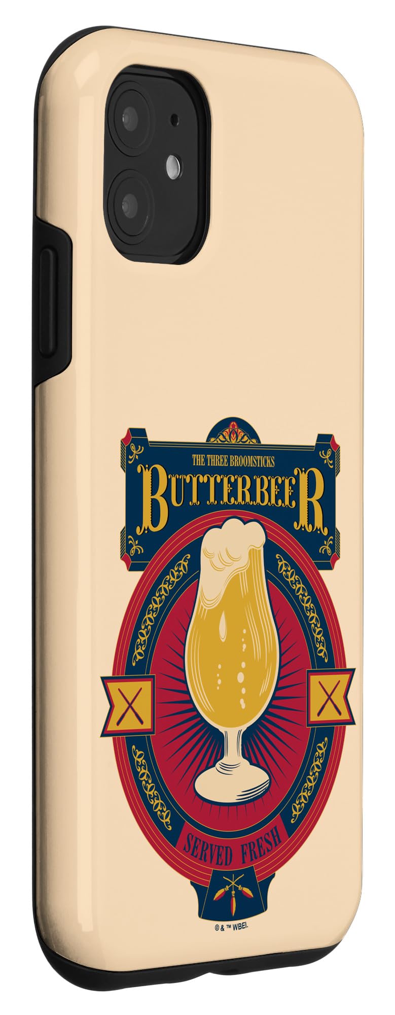 iPhone 11 Harry Potter The Three Broomsticks Butterbeer Antique Style Case - Image 3