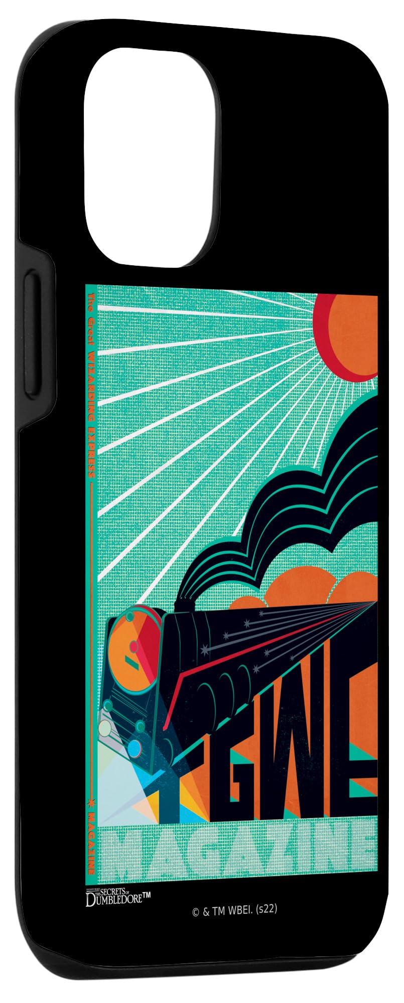 iPhone 14 Fantastic Beasts 3 Wizarding Express Magazine Cover Case - Image 3
