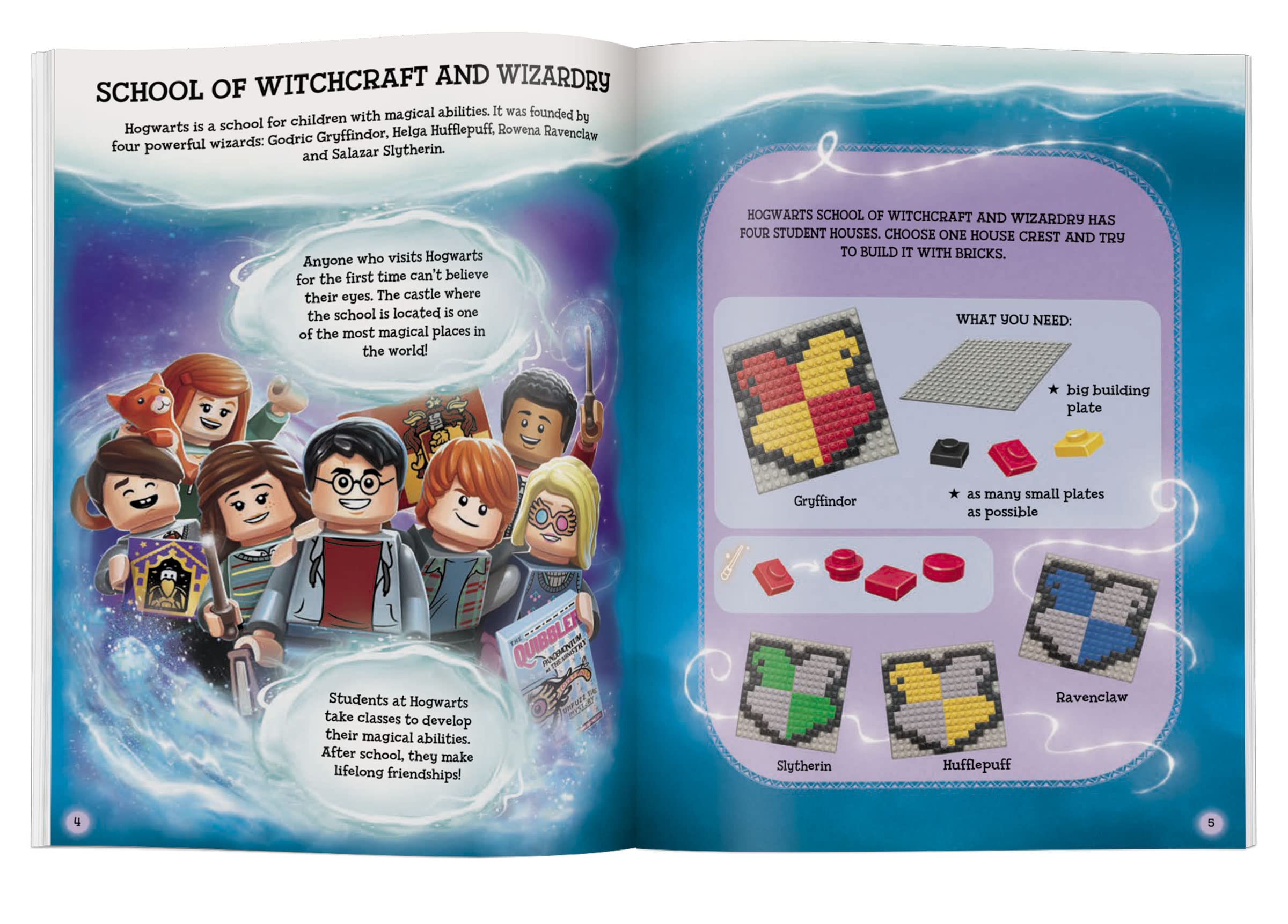 LEGO® Harry Potter™ 5-Minute Builds: 100+ Quick Model Build Ideas, Basic Brick Kit, and Awesome Activities to Inspire Imagination and Creativity! - Image 3
