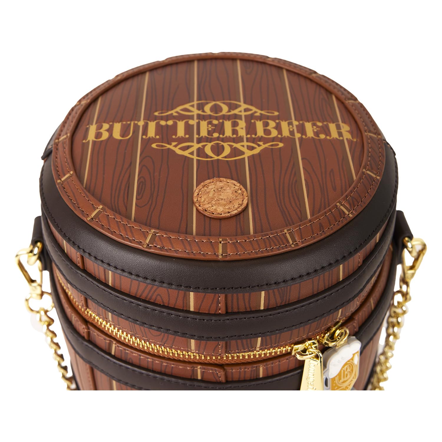 Loungefly Warner Bros Harry Potter Butterbeer Barrel Crossbody Bag - Image 5