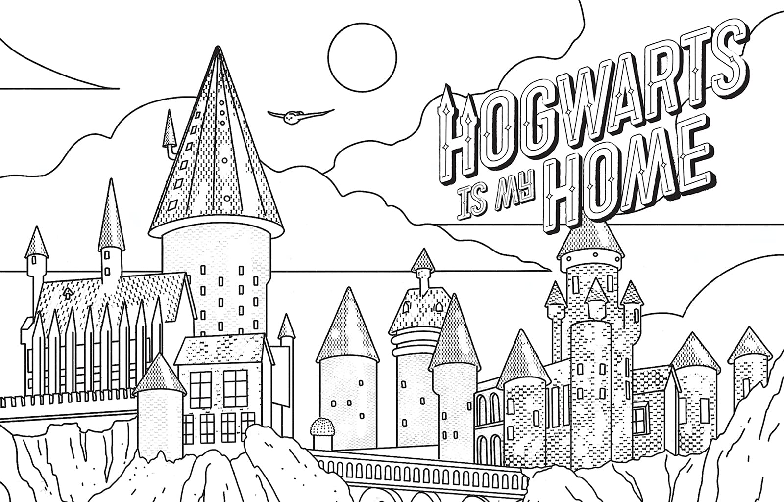 Magical Art Coloring Book (Harry Potter) - Image 3