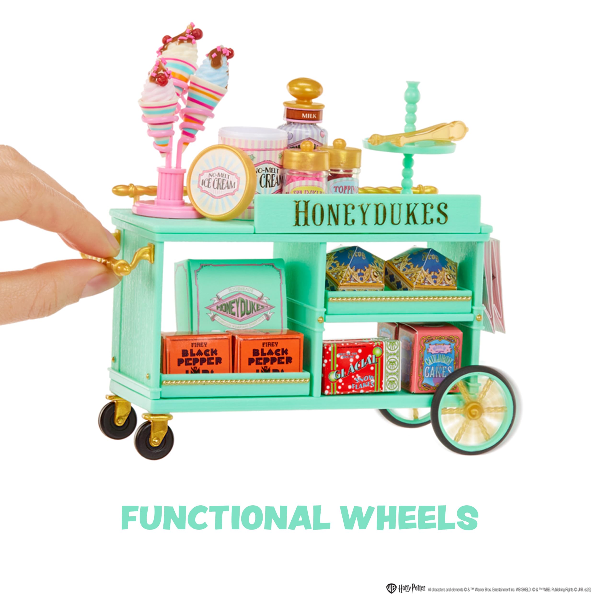 MGA's Miniverse Make It Mini Honeydukes Trolley Harry Potter Mini Collectibles, 50+ Pieces, DIY, Resin Play, Replica Food, NOT Edible, Collectors, 8+ - Image 3