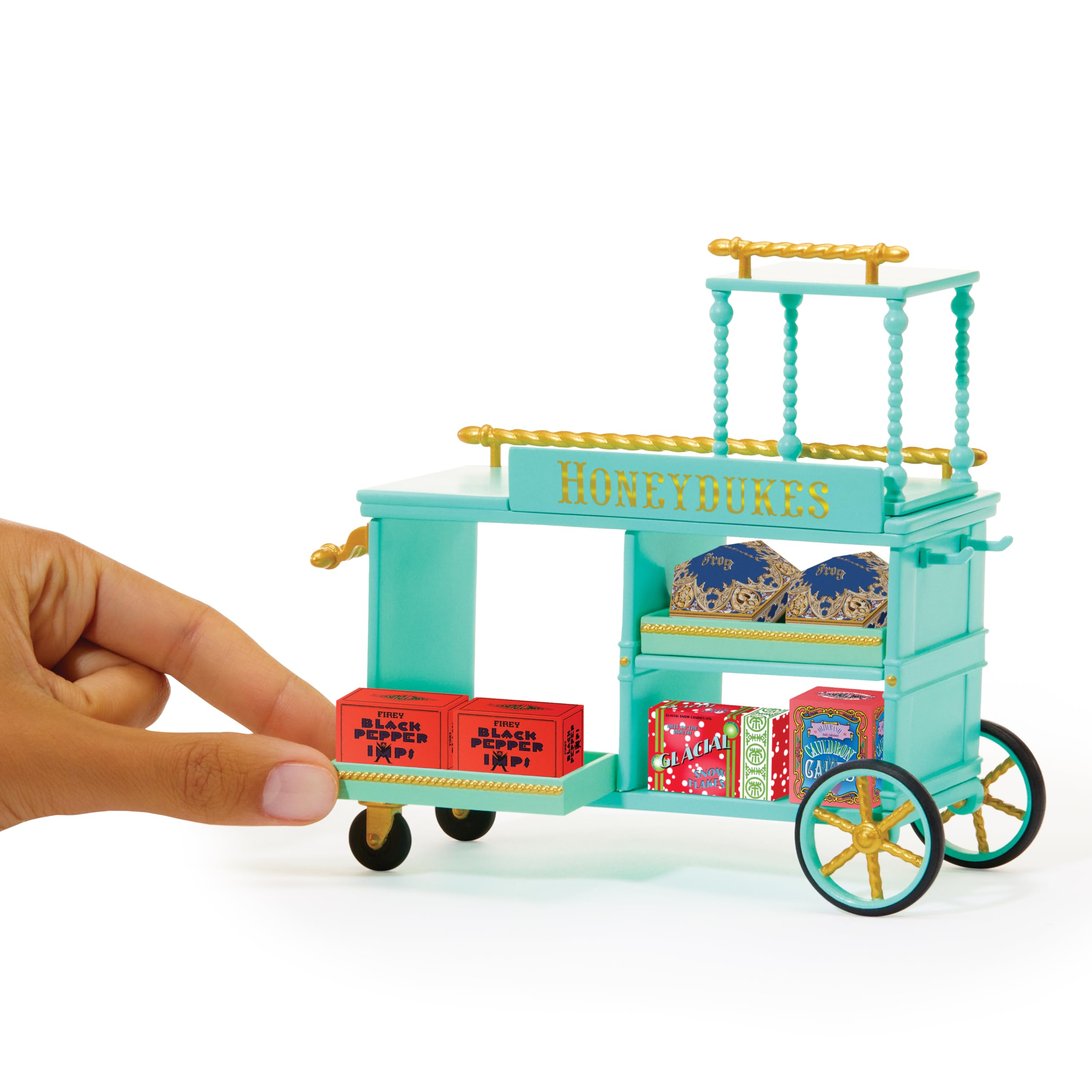 MGA's Miniverse Make It Mini Honeydukes Trolley Harry Potter Mini Collectibles, 50+ Pieces, DIY, Resin Play, Replica Food, NOT Edible, Collectors, 8+ - Image 4