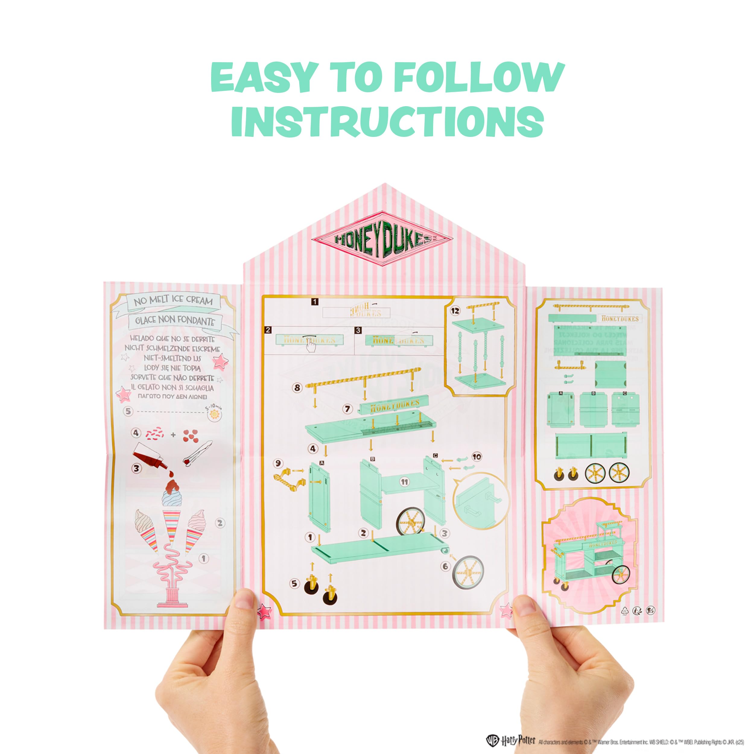 MGA's Miniverse Make It Mini Honeydukes Trolley Harry Potter Mini Collectibles, 50+ Pieces, DIY, Resin Play, Replica Food, NOT Edible, Collectors, 8+ - Image 7