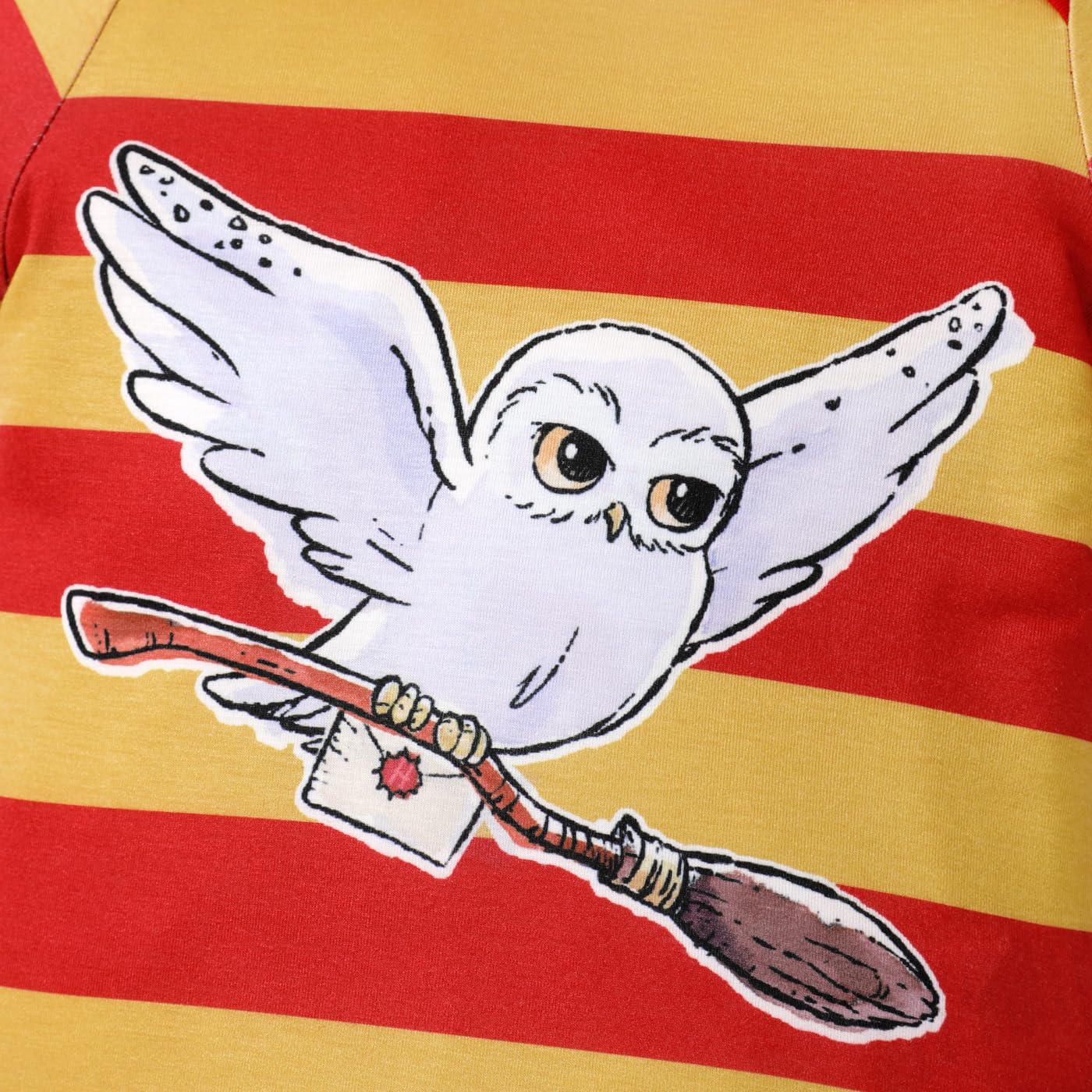 PATPAT Harry Potter Baby Clothes Hedwig Owl Print Short Sleeves Bodysuits for Infant 0-24M - Image 3