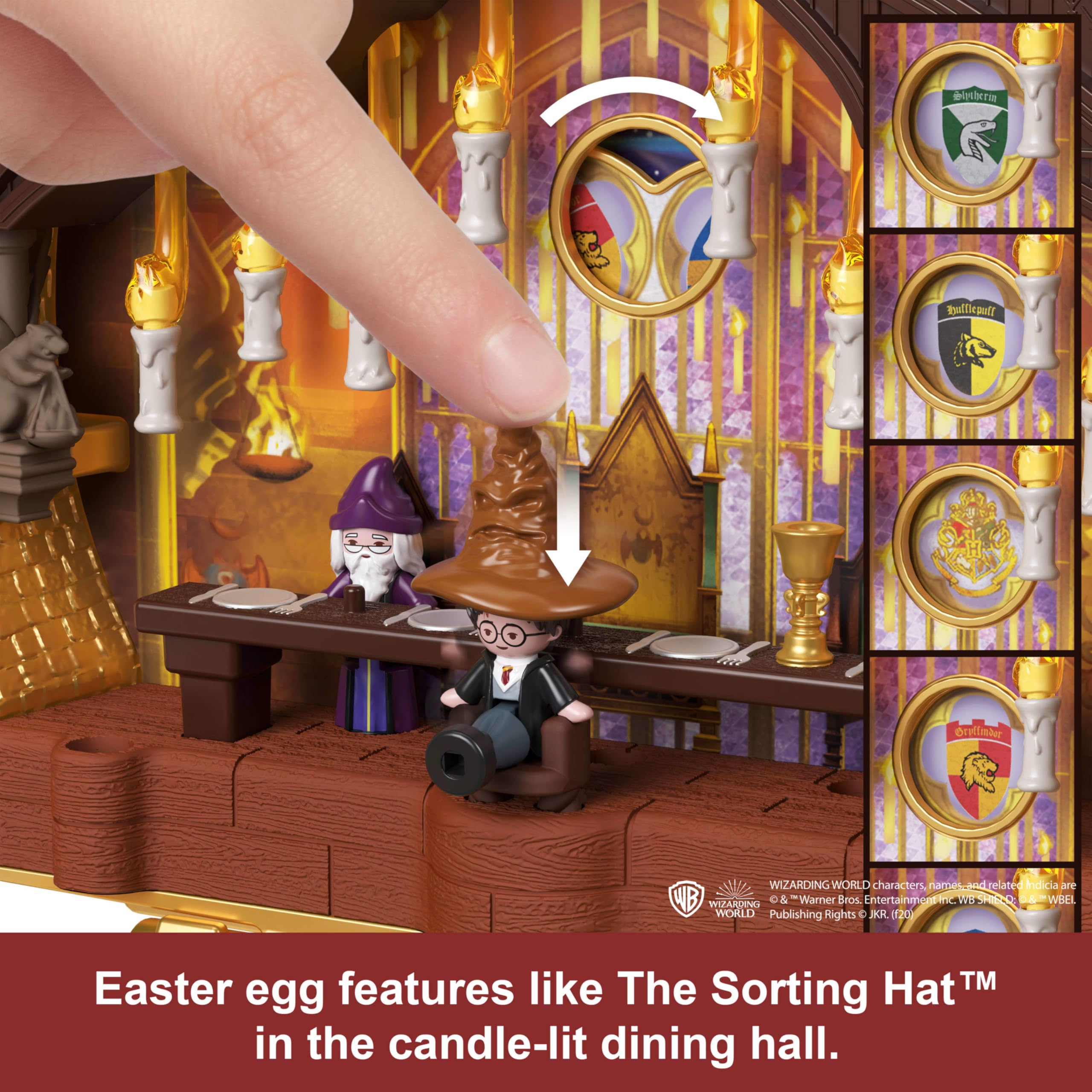 Polly Pocket Collector Playset, Harry Potter Compact with 5 Dolls and 11 Accessories - Image 6