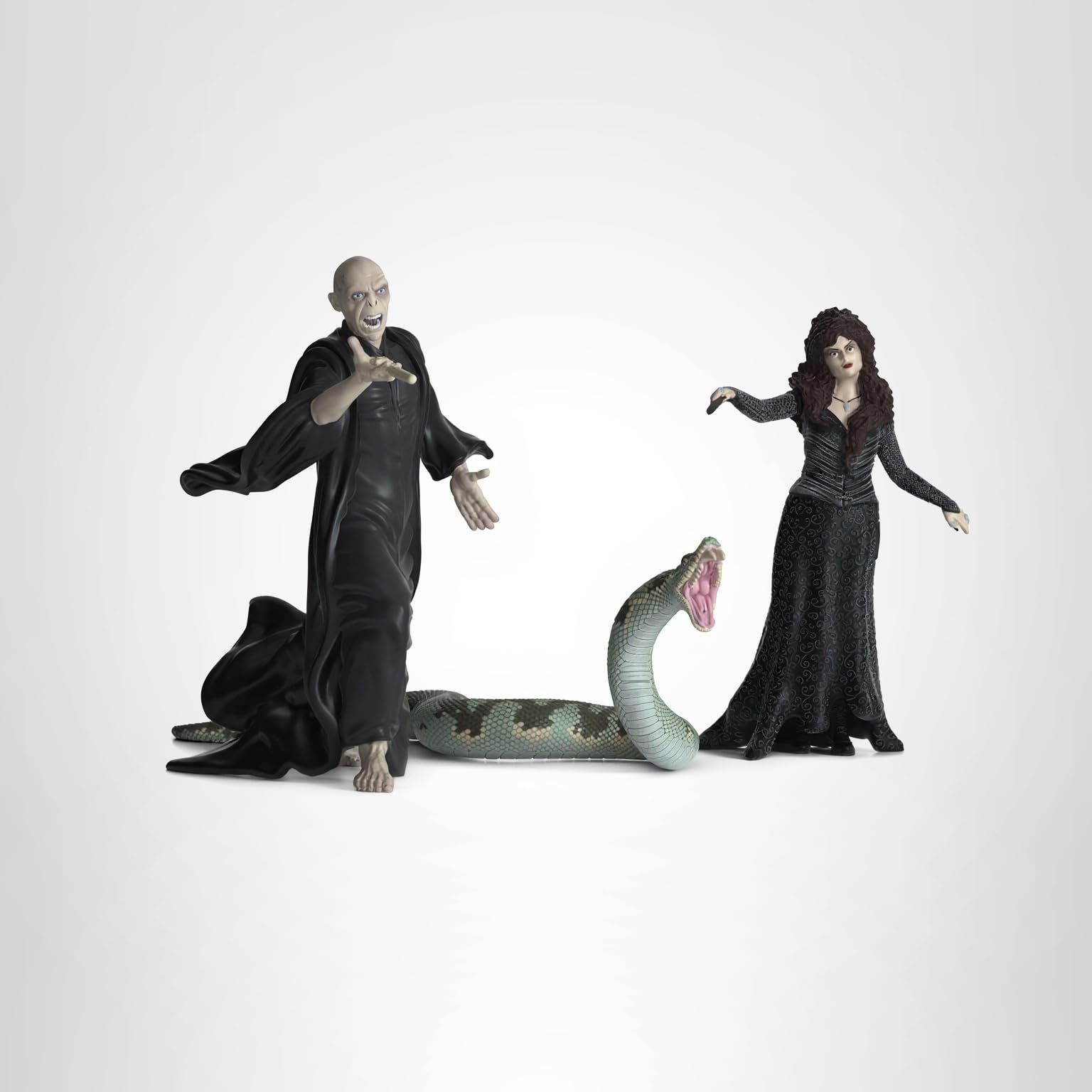 Schleich Harry Potter - 3PC Voldemort, Bellatrix Lestrange and Nagini Figurines - Harry Potter Set - Wizarding World Collectible Figures for Kids and Adults - Ages 6+ | 42684 - Image 8