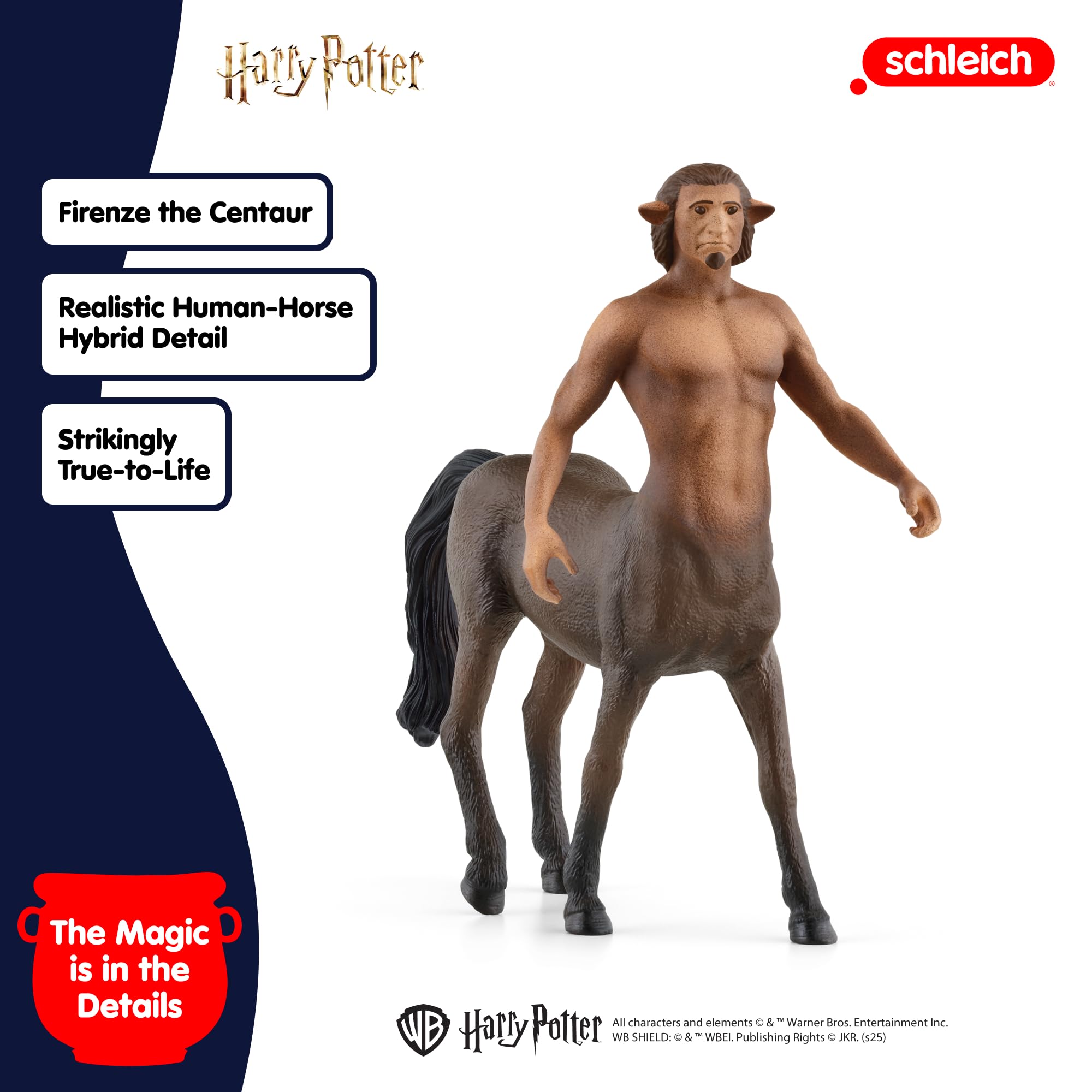 Schleich Harry Potter - 7" Firenze Figurine - Toy Centaur from Harry Potter - Wizarding World Collectible Figures for Kids and Adults - Toys for Ages 6+ | 13986 - Image 4