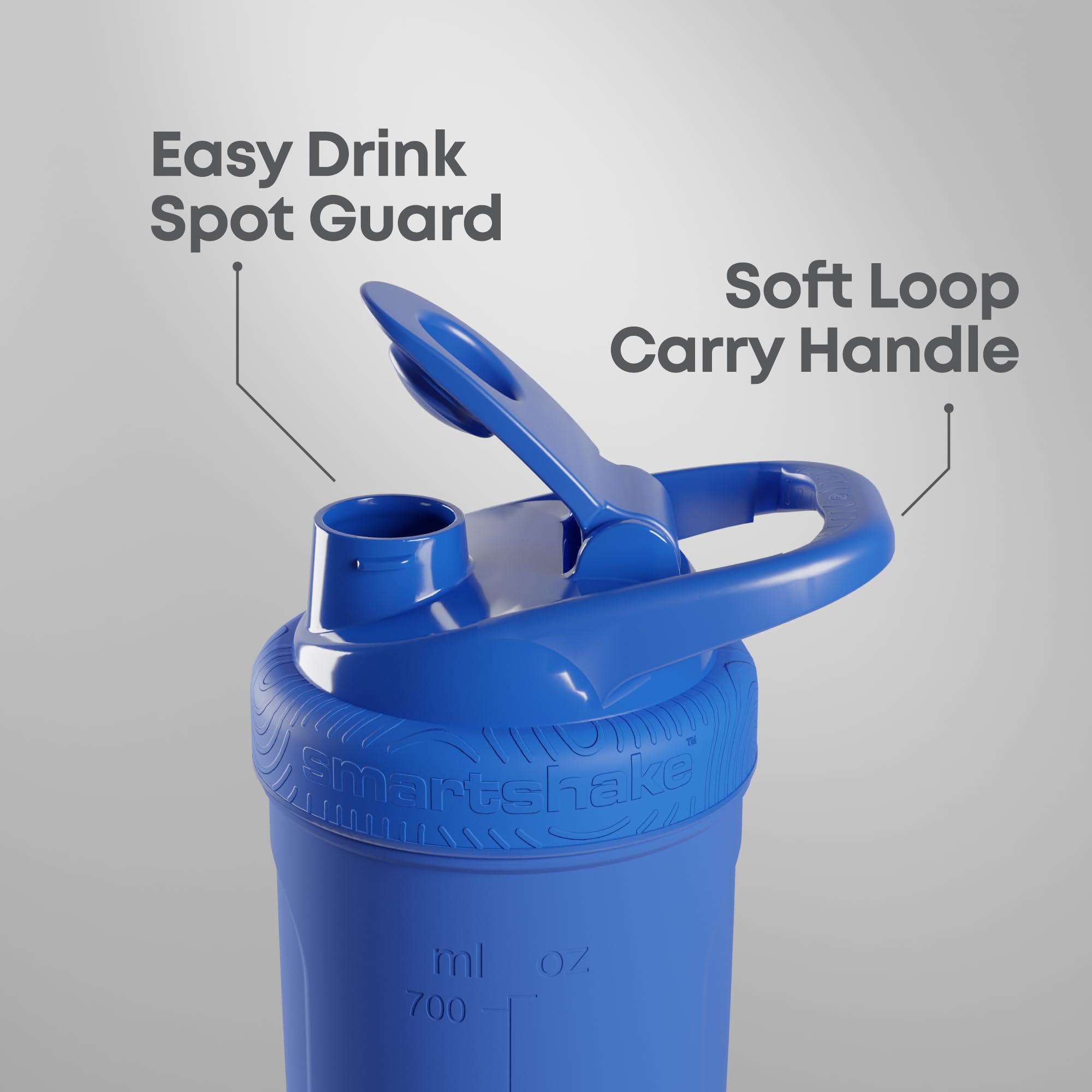 Smartshake Reforce Stainless Steel Harry Potter Dark Mark Logo Shaker Bottle (900 ml/30 oz) | Light Weight Resistance Sports Shaker Bottle with a Soft Lid | Leakproof, BPA Free & DEHP Free - Image 6