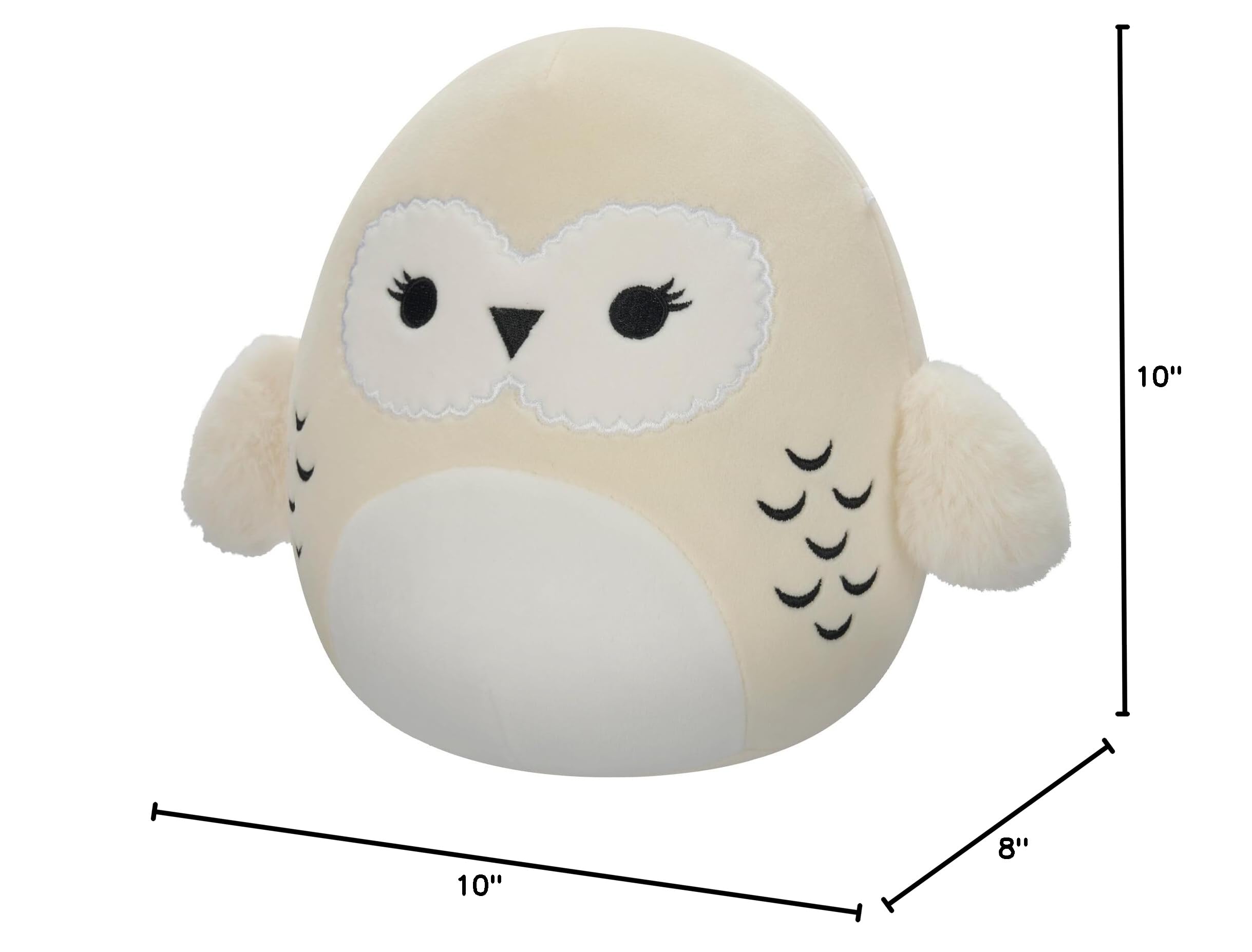 Squishmallows Original Harry Potter 10-Inch Hedwig Plush - Medium-Sized Ultrasoft Official Jazwares Plush - Image 11