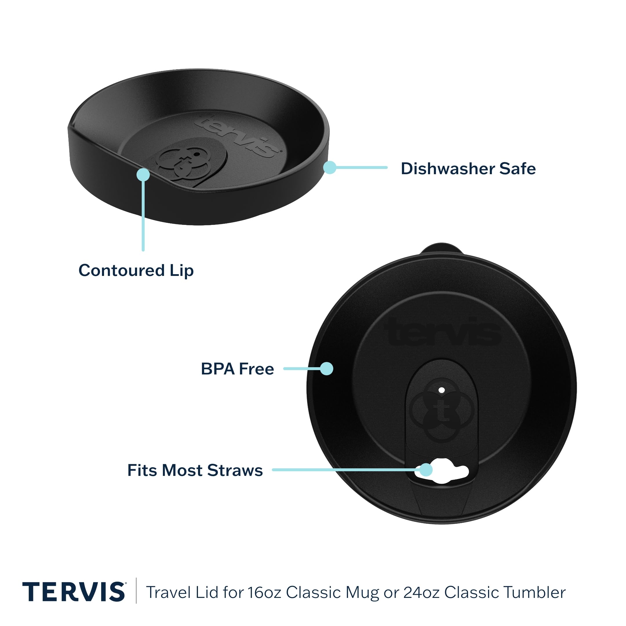 Tervis Harry Potter - Black Marauders Map Made in USA Double Walled Insulated Tumbler Travel Cup Keeps Drinks Cold & Hot, 24oz, Classic - Image 4