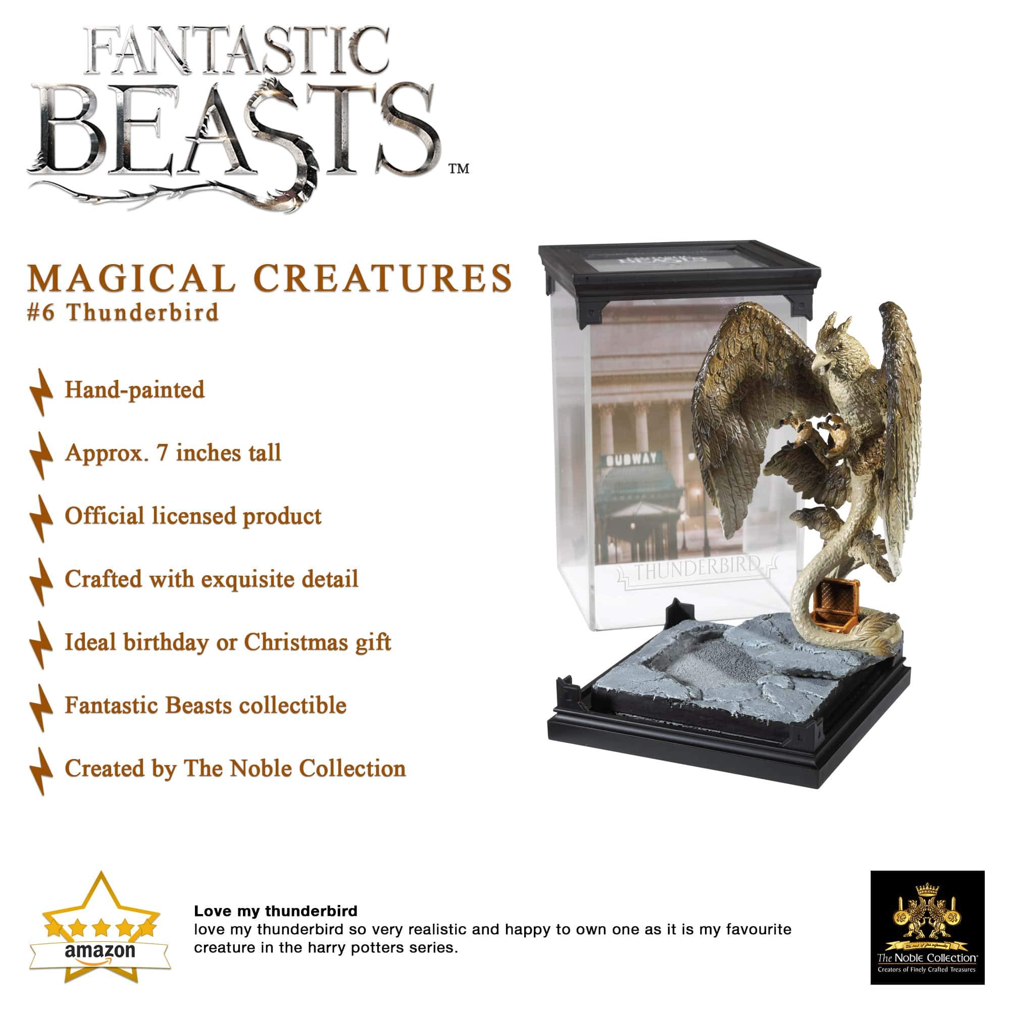 The Noble Collection Fantastic Beasts Magical Creatures: No.6 Thunderbird - Image 3