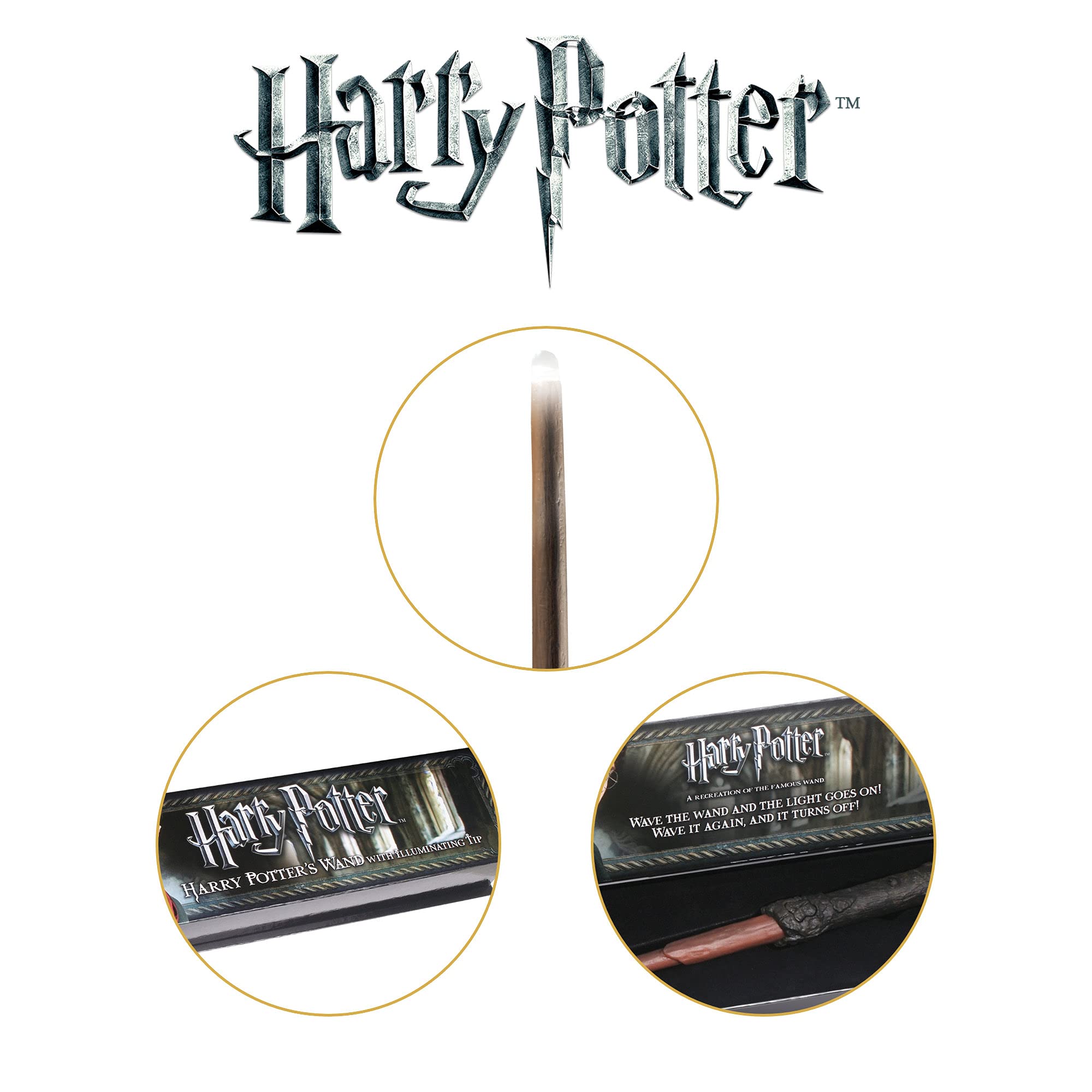The Noble Collection Harry Potter Illuminating Wand - Image 5